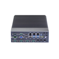 Core I5 9400 24V DC Entrada Fanless Industrial Box PC Windows 10 Linux Soporte Intel I210 Controlador de red Computadora integrada