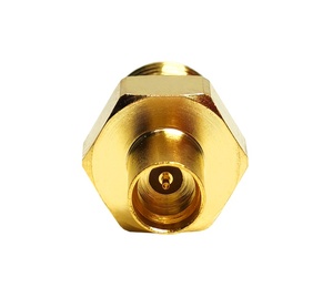Adaptateur RF BJDZ 50Ohm <span class=keywords><strong>SMP</strong></span> mâle vers SMA femelle, 0-6GHz, convertisseur plaqué or. - Product Image 3