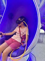 Simulateur de tir VR 9D Egg Chair pour parcs d'attractions