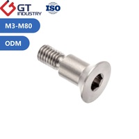 Vis à tête fraisée hexagonale / à tête cylindrique fraisée, à embase Torx, en acier inoxydable SS 304 416, en alliage personnalisé