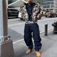 Vestes matelassées camouflage personnalisées OEM, doudounes chaudes d'hiver, manteaux de haute qualité, doudounes matelassées pour hommes, fabricant