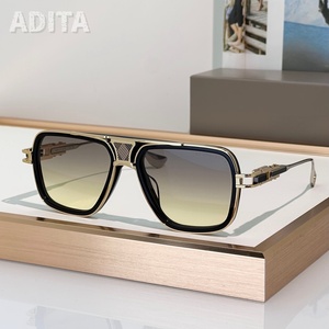 <span class=keywords><strong>ADITA</strong></span> GRAND DECADE TWO Gafas de Sol de Alta Calidad para Hombre y Mujer, Diseño Clásico Retro de Lujo, Acetato, UV400, con Caja - Product Image 3