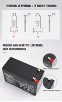 Neata Paket Baterai Lithium Ion Phosphate BMS 12V 9Ah 12.8V LiFePO4 yang Dapat Disesuaikan