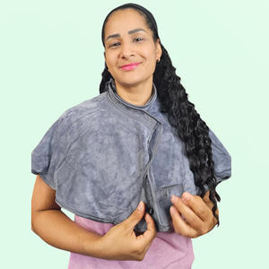 Cape de maquillage en microfibre personnalisée avec LOGO Serviettes de beauté <span class=keywords><strong>pour</strong></span> esthéticienne <span class=keywords><strong>pour</strong></span> les soins du visage, <span class=keywords><strong>masque</strong></span> démaquillant parfait <span class=keywords><strong>pour</strong></span> le salon de spa - Product Image 2