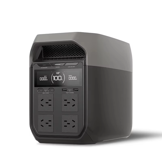 Delta 3 Classic 1024Wh Portable Power Station Features Pure Sine Wave Inverter MPPT Controller Charging for Home Outdoor Camping