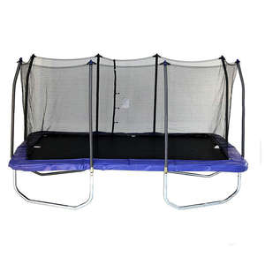 <span class=keywords><strong>Trampoline</strong></span> d'extérieur OEM avec filet <span class=keywords><strong>de</strong></span> protection, rebond élevé, cadre en acier allié PVC polypropylène pour la cour - Product Image 2