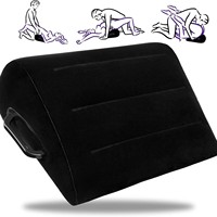 Coussin de massage gonflable portable en PVC pour hôtels, couples, avion, camping, coussin d'amour, jouets sexuels pour aventures en plein air