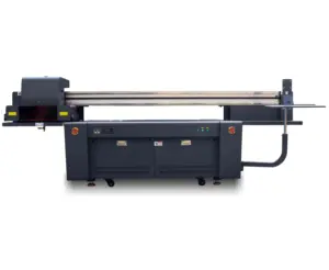 2023 High Quality Productivity 1810 UV Inkjet Flatbed Printer for Glass Metal PVC Leather Advertising Bags