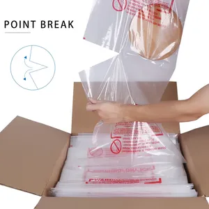 ถุงน้ำแข็งแห้งอุณหภูมิต่ำจากโรงงานโดยตรง ถุงพลาสติกใส่น้ำแข็งแบบหนาพิเศษ 5-20 ปอนด์ พร้อมคำเตือนตามสั่ง - Product Image 4