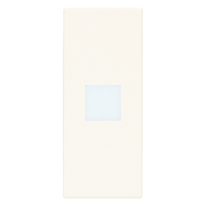 1M Button With White Axial Diffuser 5 In Length 1.5 In Height Wall <b>Switch</b> - Product Image 1