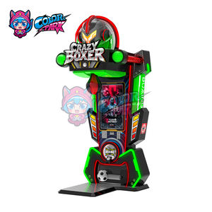 Machine de jeu de boxe et de <span class=keywords><strong>kick</strong></span> colorée Parkl <span class=keywords><strong>Crazy</strong></span> Boxing pour un joueur, fonctionnant avec des pièces de monnaie - Product Image 4