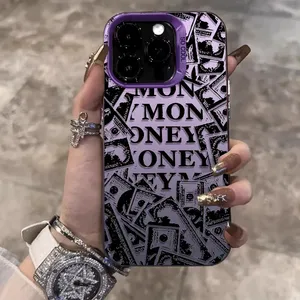 Nouvelle Mode Doodle <span class=keywords><strong>Dessin</strong></span> TPU Téléphone étui pour iphone 14 15 Plus 11 12 13 ProMax X XR XS Max Laser Plaqué Silicone Couverture - Product Image 4