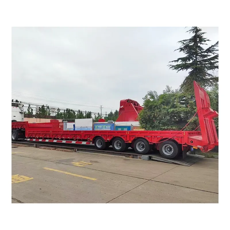 Heavy Duty 160 Ton Large Load Air Suspended With 3-8 Axels Semi-Trailer Truck Hot Sale