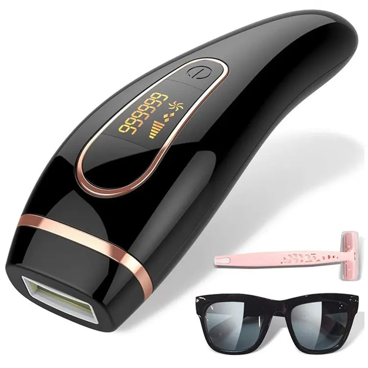 2021 New Products Ipl Hair Removal Portable Permanent laser Depilator LCD Ipl Hair Removal 999999 Flashes