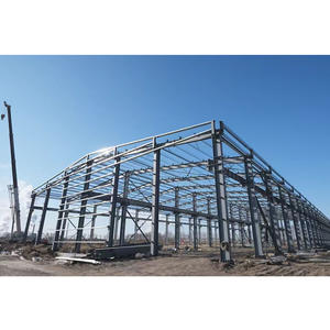 هنجر طائرات مسبق الصنع حديث منخفض التكلفة من ياوتشوان، مستودع، ورشة عمل، موقف سيارات، مبنى معدني عالي القوة - Product Image 2