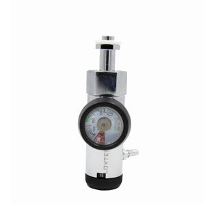 Équipement d'oxygène médical, valve de cylindre G3/4 avec réducteur de pression manuel et pneumatique pour les médias gazeux - Product Image 1