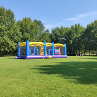 Parcours d'obstacles gonflable, château gonflable, aire de jeux pour enfants, intérieur/extérieur, fête d'anniversaire, location de qualité commerciale