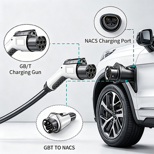 Nouvel adaptateur GB/T vers <span class=keywords><strong>Tesla</strong></span> 32A 250V AC, convertisseur de charge EV vers NACS norme chinoise pour <span class=keywords><strong>Tesla</strong></span> <span class=keywords><strong>Model</strong></span> 3/Y/<span class=keywords><strong>S</strong></span>/X, niveau 2 EVSE - Product Image 2