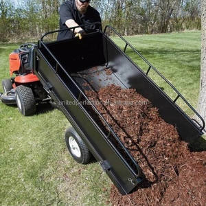 Remolque utilitario ATV multiusos de servicio pesado, rueda baja MOQ para remolques ATV y motocicletas, remolque detrás del vagón de jardín - Product Image 2