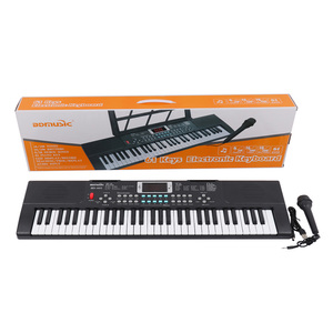 Clavier d'orgue d'instrument <span class=keywords><strong>de</strong></span> musique <span class=keywords><strong>de</strong></span> jouet électronique à 61 touches avec microphone et support <span class=keywords><strong>de</strong></span> feuille <span class=keywords><strong>de</strong></span> musique pour <span class=keywords><strong>l</strong></span>'éducation précoce - Product Image 6