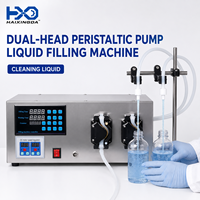 Machine de remplissage semi-automatique haute précision à double tête 50-1500 ml pour petites entreprises – Idéale pour parfums, huiles et eaux