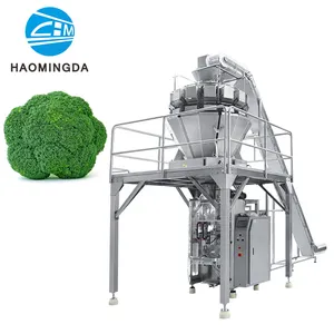 Multi-function Diced Green Vegetables Broccoli Cut Cucumber Cubes Packing Machine With Vacuum Function CE Certificate