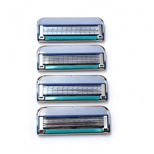 Tondeuse à cheveux rapide pour hommes, avec lame à 5 couches, double tête, rasoir manuel, outil efficace d'épilation, emballage en boîte cadeau - Product Image 6