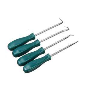Hot Sale 4Pcs 135mm Car Auto Vehicle Oil Seal Screwdrivers Set O-Ring Seal Gasket <b>Puller</b> Remover Pick Hooks Repair Tools for Car - Product Image 1