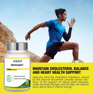 Comprimés de Bergamote pour Adultes ASAP OEM, Extrait de Citrus Bergamot, Soutien Immunitaire, Antioxydant, Compléments Alimentaires à Base de Plantes de Qualité Alimentaire - Product Image 2