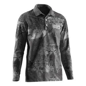 Polo de pêche RISE AquaFlex UPF50+ durable et respirant pour la pêche et la chasse - Product Image 3