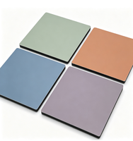 Panneau composite en aluminium ignifuge, anti-rayures et antistatique, haute résistance, pour maisons préfabriquées, chambres et hôtels, façade personnalisée
