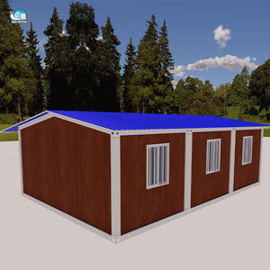 บ้านเคลื่อนที่ขนาด40ฟุตสุดหรูพร้อม3ห้องนอนบ้านตู้คอนเทนเนอร์แบบครอบครัวขนาดเล็กสำเร็จรูป - Product Image 1