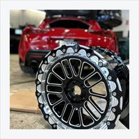 Jantes forgées Beadlock 5x100 5x114 5x112 5x115 5x120 5x127 5x130 5x139.7 6x139.7 pour Mustang Camaro GTR Civic BRZ Supra Charger