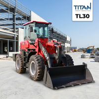 Wheel Loader Serbaguna 3000kg TITAN TL30 dengan Berbagai Lampiran Pendukung