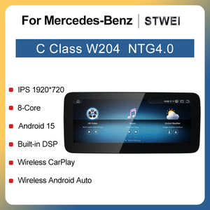 Lecteur multimédia automobile sans fil CNSTWE Qualcomm 685 compatible Android 15 pour Mercedes Benz Classe C W204 NTG4.0 10,25 pouces - Product Image 2