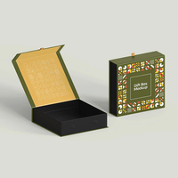 Maßgefertigte Luxus-Schokoladengeschenkbox mit Magnetverschluss und Trennwänden für Nüsse, Kerne und Premium-Süßigkeiten