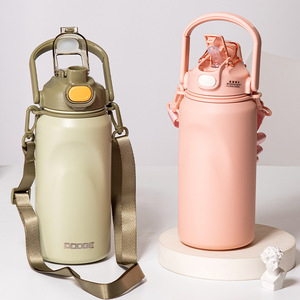 Nouvelle tasse <span class=keywords><strong>Hile</strong></span> Dodge Straw Type General Sports 316, grande capacité, portable, anti-chute, simplicité moderne, fitness, extérieur - Product Image 4