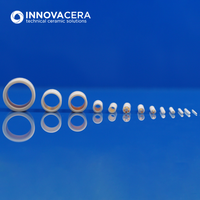 Tubes en céramique d'alumine industrielle à deux extrémités ouvertes pour systèmes d'isolation par circulation en four, services de soudage et de découpe