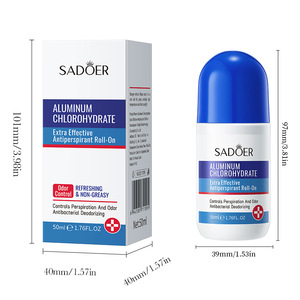 <span class=keywords><strong>Déodorant</strong></span> anti-transpirant roll-on à l'hydrochlorure d'aluminium, parfum longue durée, anti-<span class=keywords><strong>transpiration</strong></span>, élimine les odeurs corporelles, soin rafraîchissant - Product Image 6
