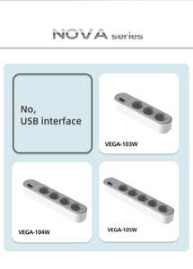 Factory Direct Supply 16A EU Standard 5 Outlets <b>Extension</b> <b>Socket</b> FR-PP Material Safety Shutter Copper Wire <b>Socket</b> for Office - Product Image 3