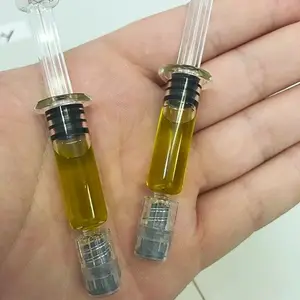 액체, 화학 물질 (회색 피스톤) 용 측정 마크가 있는 루어 잠금 주사기 1ml 3ml 5ml