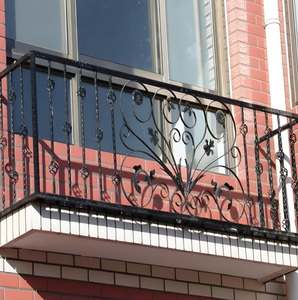 Barrières de balcon modernes en fonte sur mesure, décoratives, antirouille, pour villas résidentielles et terrasses, panneaux métalliques. - Product Image 5