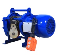 Palan électrique KCD, capacité 220V, 1 tonne, pour monte-charge rapide, câble électrique