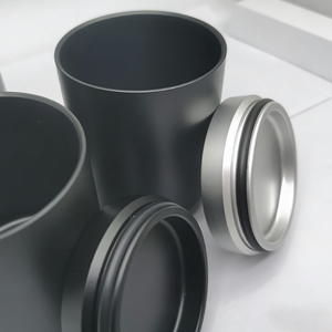 ถังเก็บของพกพาไทเทเนียมบริสุทธิ์แบบกำหนดเอง กล่องเก็บชาโลหะน้ำหนักเบาพิเศษ บริการงานกลึง CNC - Product Image 3