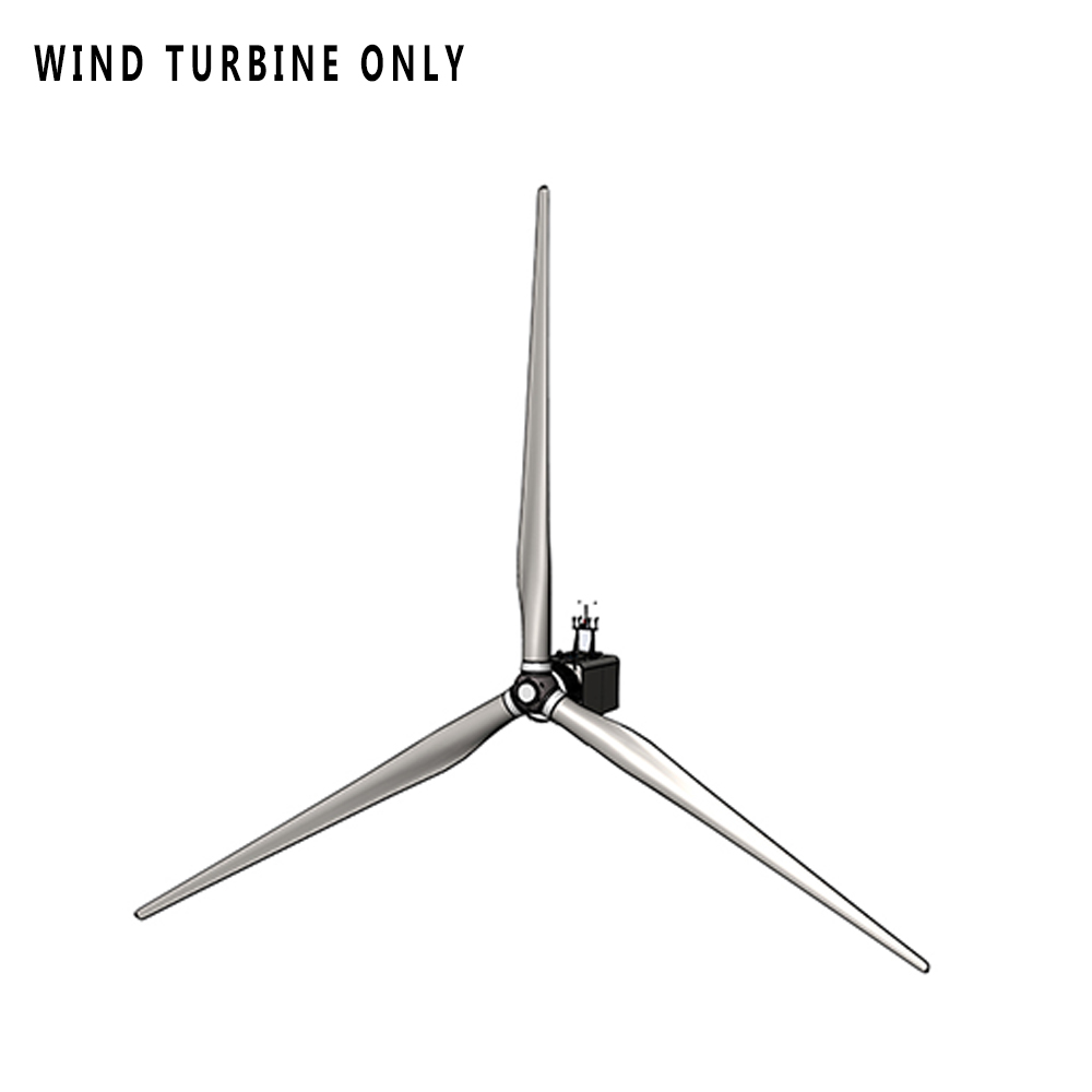Sólo turbina de viento