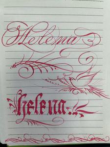 Ensemble de stylos <span class=keywords><strong>plume</strong></span> en métal de style gothique pour <span class=keywords><strong>calligraphie</strong></span> <span class=keywords><strong>anglaise</strong></span> et écriture de bandes dessinées, avec pointe en acier inoxydable de 1,0 mm - Product Image 6