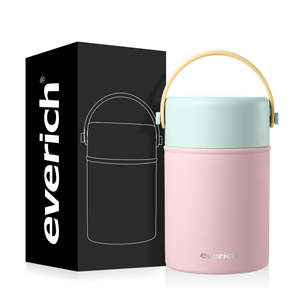 ODM vente en gros mignonne boîte à lunch thermos en plastique avec <span class=keywords><strong>compartiment</strong></span> pratique pour les enfants - Product Image 3