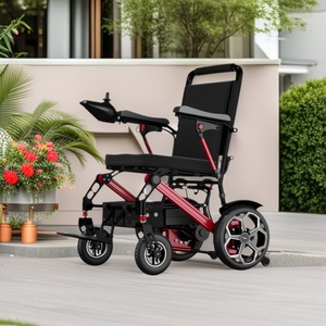 Fauteuil roulant électrique Yibaiyi, batterie 12Ah 20Ah, autonomie 15-20 km, pliable, léger, aide à la mobilité pour personnes âgées - Product Image 1