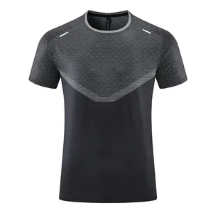 2022 Lightweight Male Muscle Active Fitness Wear Sports Running Shirts Men's Fitness Gym T Shirt