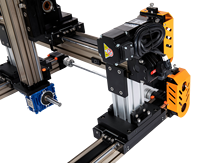 Ensemble de portique KNK XYZ à 3 axes pour équipement laser d'impression 3D Module de ceinture de scène de guidage linéaire CNC à 5 axes avec axe de rotation